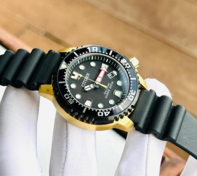 Citizen Eco-Drive BN0152-06E Promaster Diver Men's Watch Gold Tone