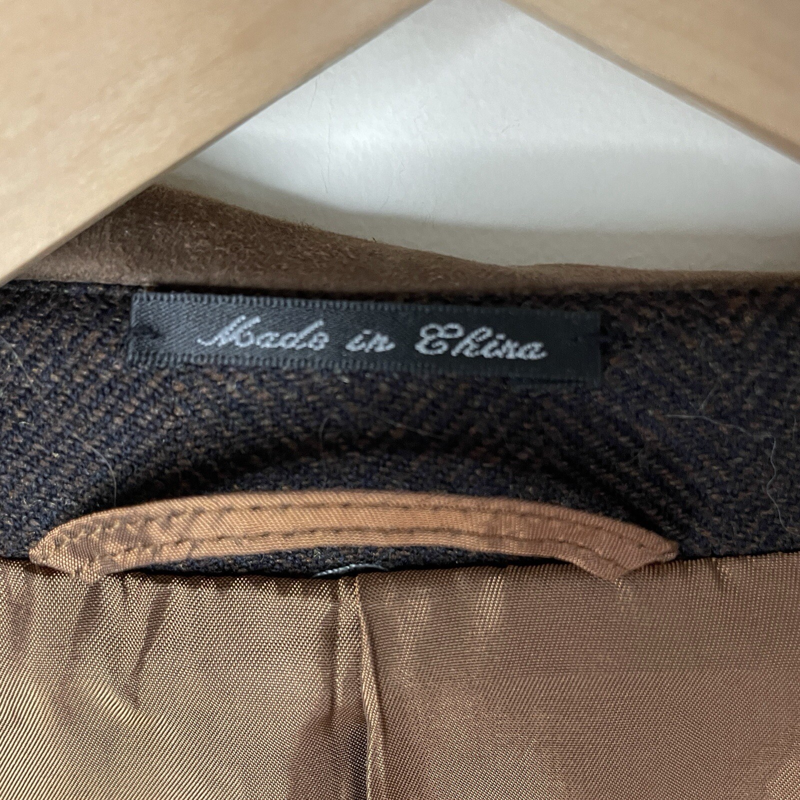 Stackpole Moore Tryon Wool Cashmere Jacket Herrin… - image 19