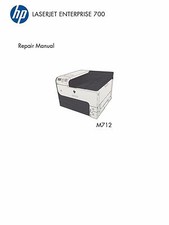 HP Laserjet Enterprise 700 M712 Service Manual Parts  Diagrams 