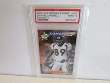 DWAYNE CARSWELL 2000 Leaf R & S LONGEVITY 18 /30 PSA 9