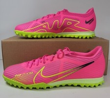 Mens Size 9.5 Nike Mercurial Zoom Vapor 15 Academy TF Pink Turf Soccer Cleats