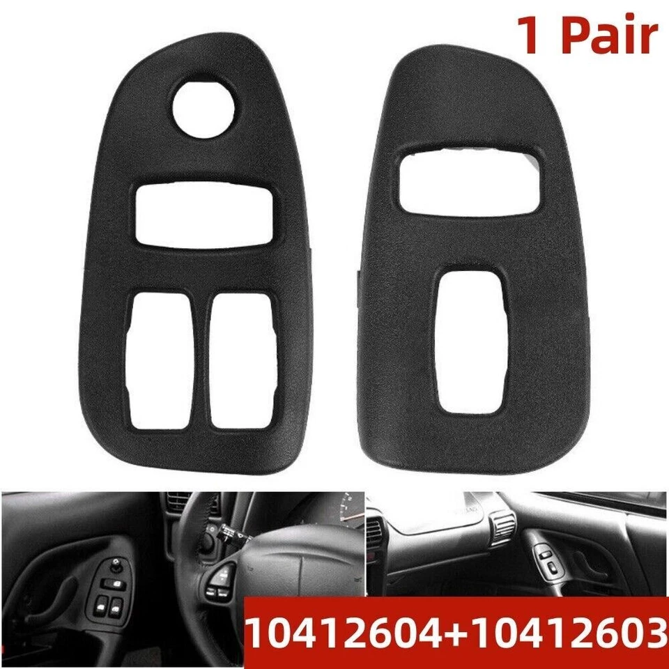 10412604 Bisel interruptor ventana maestra izquierda y derecha para 93-02 Chevy Camaro 10412603 Foto 2 de 4