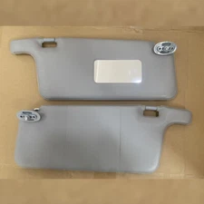 2pcs Interior Sun Visor Gray For 1996-2001 Honda Civic LHD Sunvisor