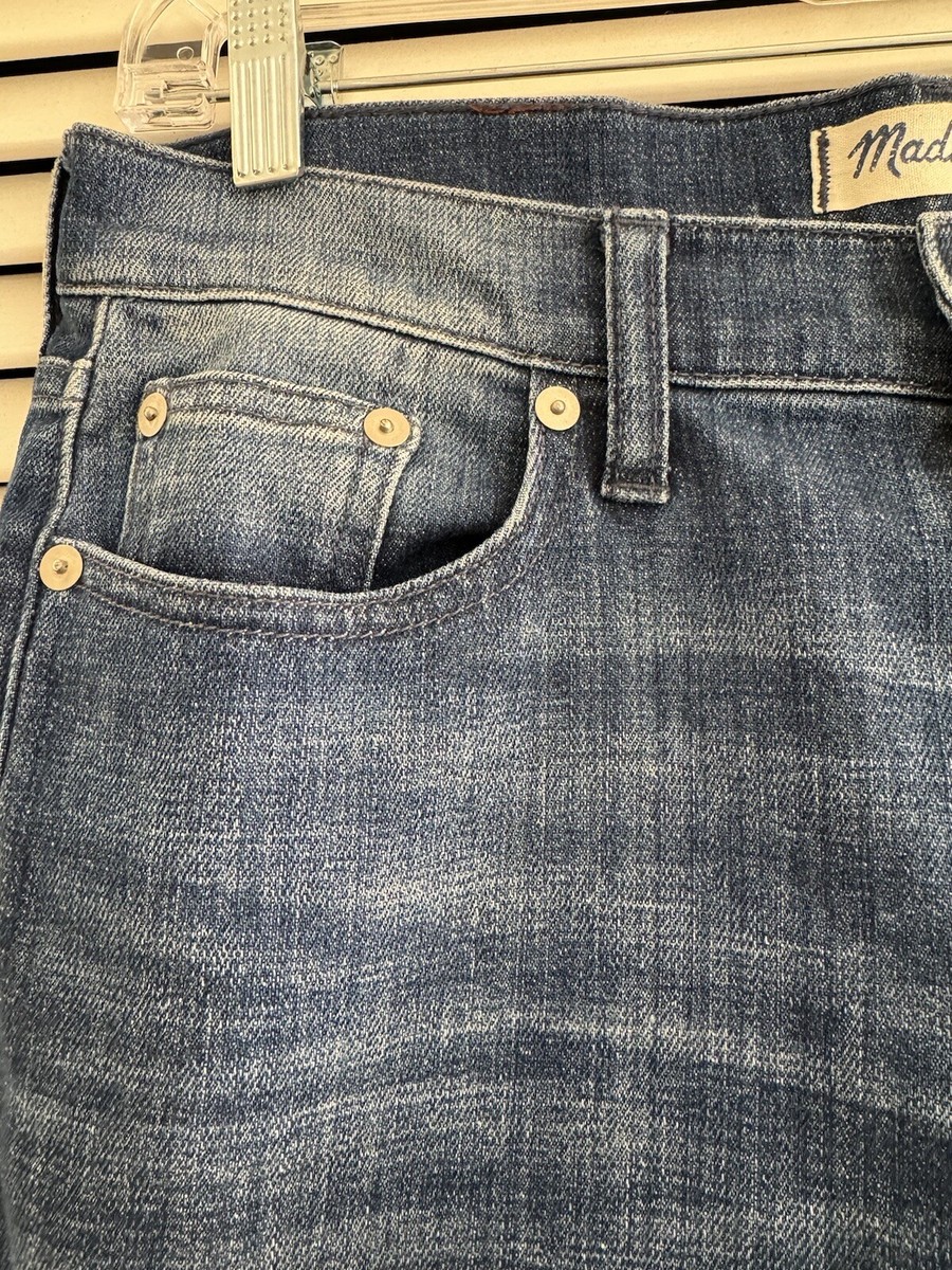 Madewell Denim Blue Jeans Size 26 Slim Joy Jeans Distressed