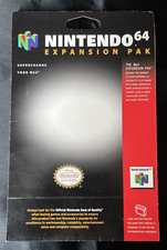 Nintendo 64 N64 expansion pak Insert Cardboard ONLY