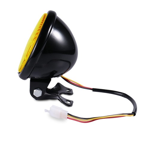 Universal 5'' Motorcycle 50LED Front Headlight 12v Head Lamp Scooter Old School - Picture 4 of 5