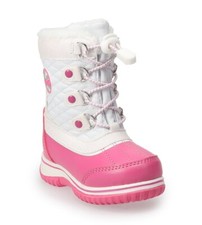 Totes Galaxy Mid Toddler Girl's Waterproof Winter Boots 5T