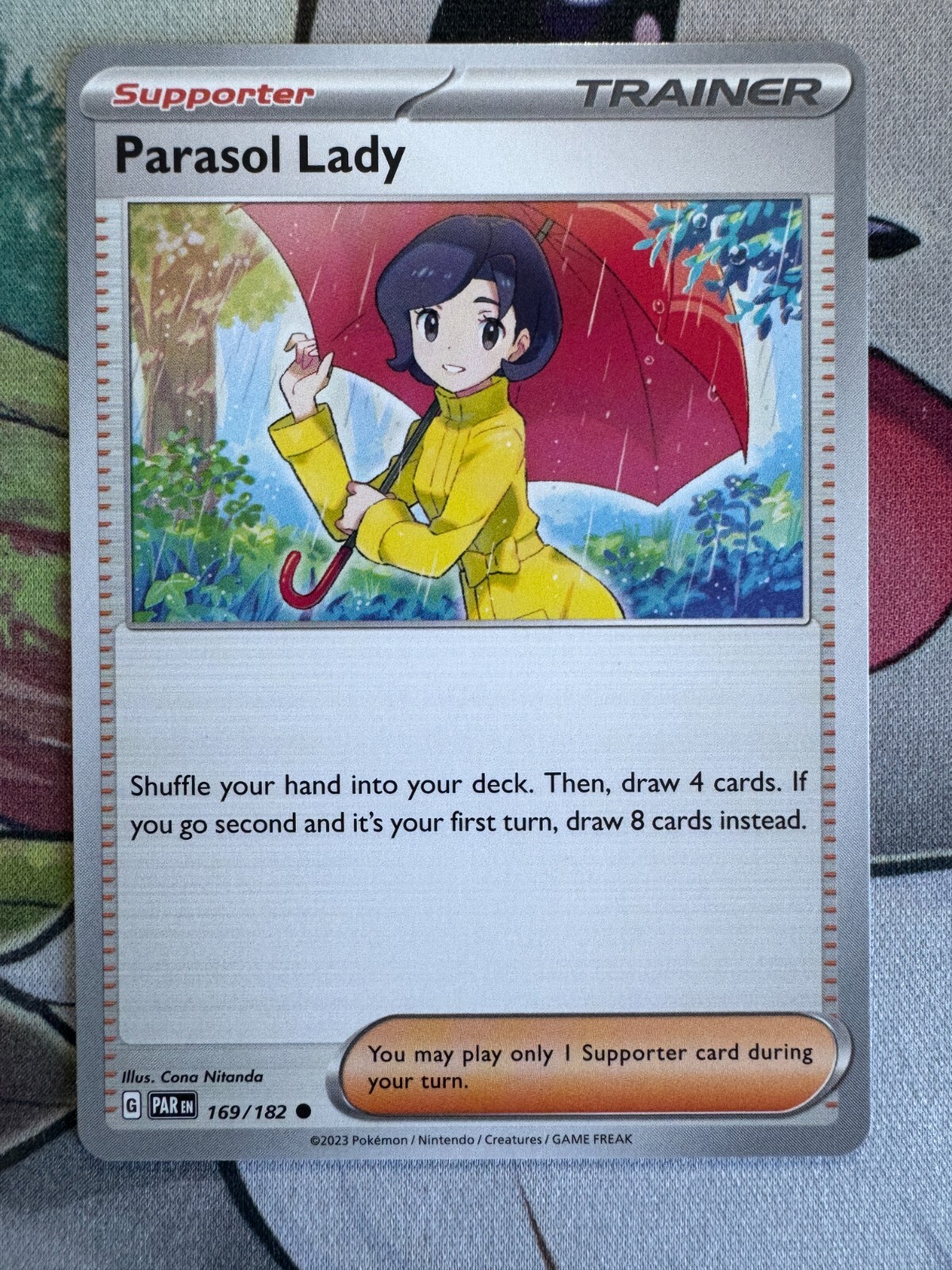 Parasol Lady Non-Holo English Pokemon TCG BKBY17
