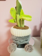 GREENHOUSE BY RUSS PLUSH POTTED PLANT PEACE LILY FLOWER