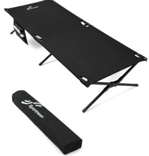 Sportneer Camping Cot Black