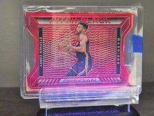 Stephen Curry RED FLOOD PRIZM obsidian ASIA CARD SP 2020-2021 Panini PITCH BLACK