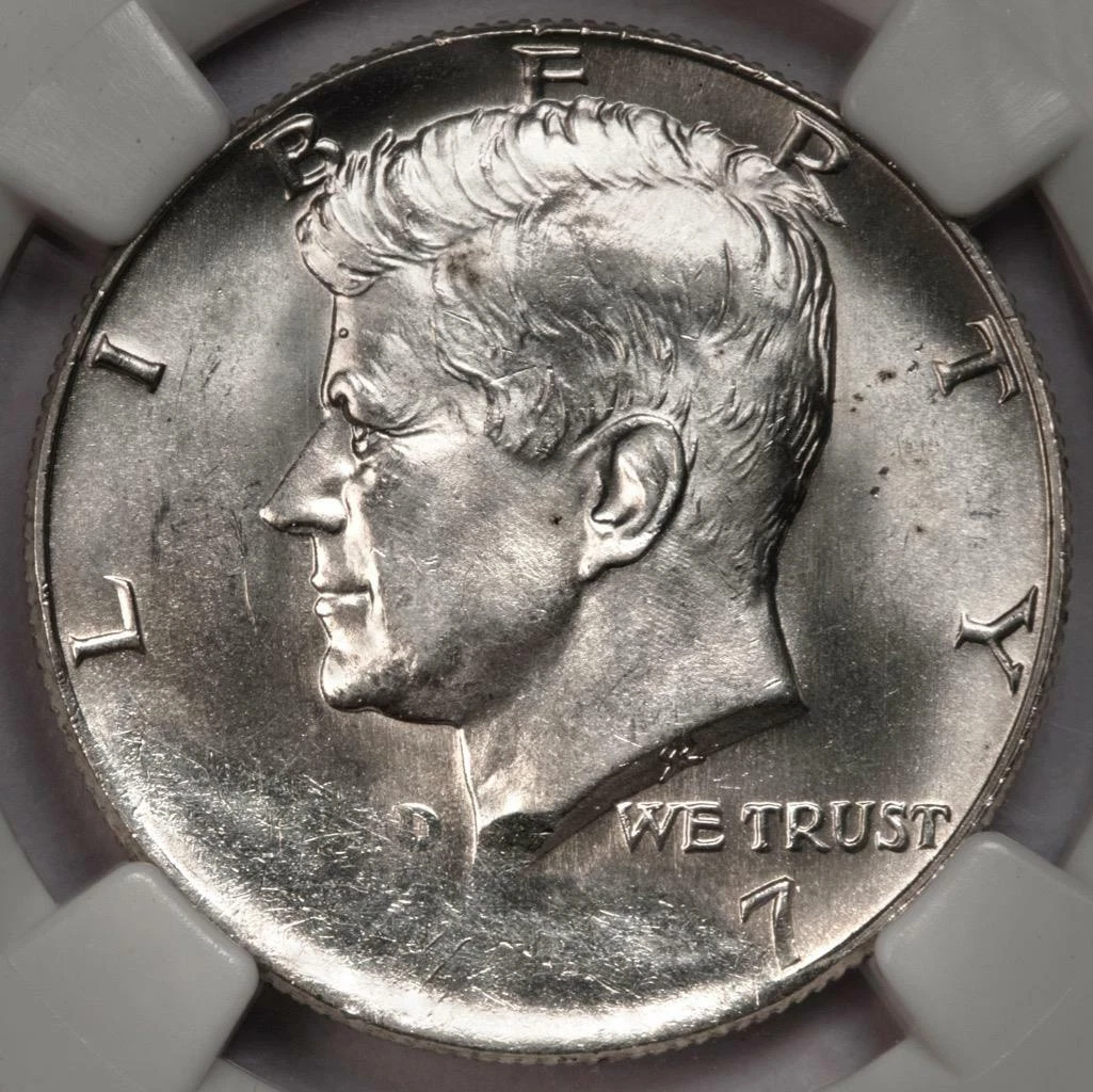 1967 肯尼迪半美元银质美国硬币错币| eBay