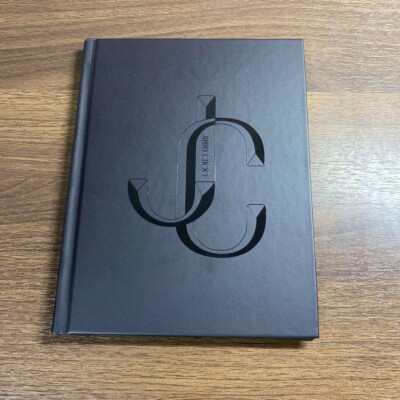 Jimmy Choo Notebook JC Book & Sticker Set Special Appendix Black