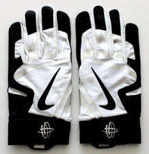 Nike Huarache Elite Batting Gloves Men's XL Black/White/Chrome