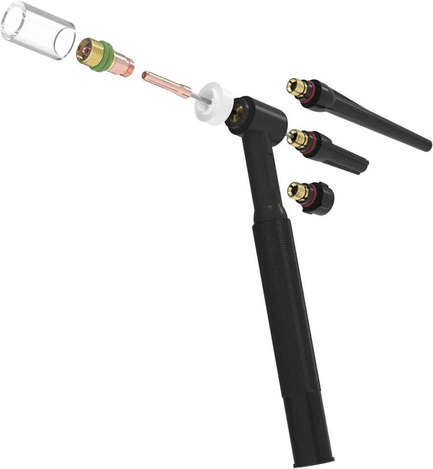 49件装TIG火炬配件耗材适用于WP-17 WP-18 WP-26 TIG焊接手电 — 第 4/4 张图片