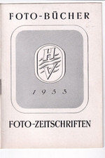 FOTO - BÜCHER und FOTO - ZEITSCHRIFTEN 1953 im HEERING - VERLAG, REKLAMEPROSPEKT