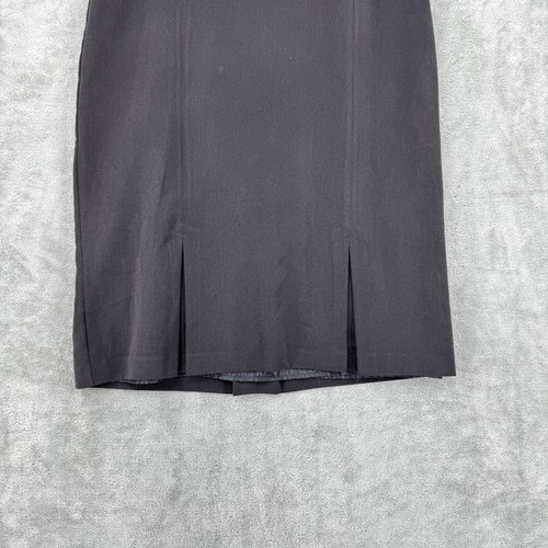 Long Tall Sally Skirt Womens 10 Pleated Minimalist Career Classic Lined Zip - Picture 4 of 10