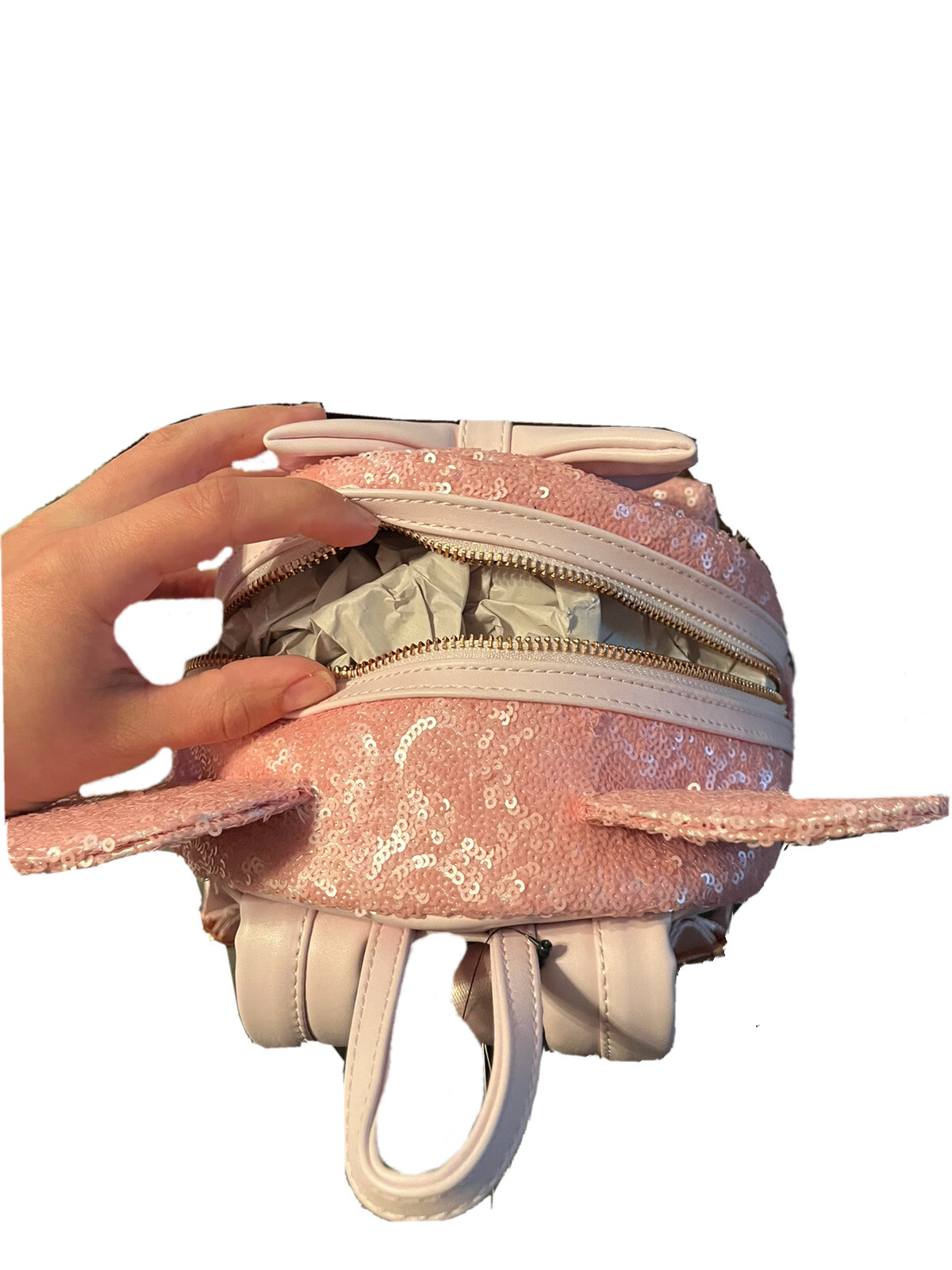 Cotton Candy Sequin Loungefly Mini Backpack eBay