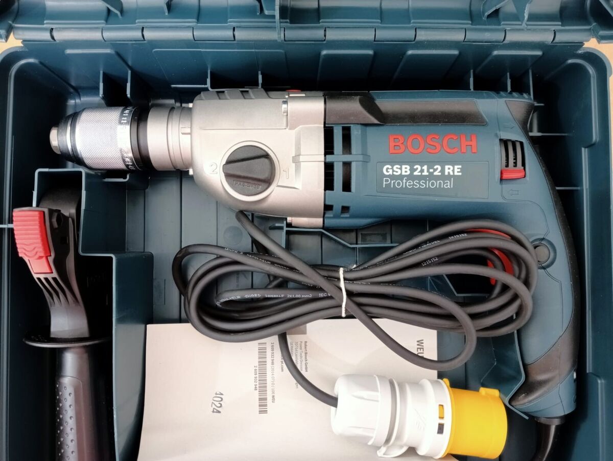 Bosch GSB 21-2 RE Impact Drill 1020W 110V GSB21-2RE | eBay Bosch GSB 21-2 RE Impact Drill 1020W 110V GSB21-2RE | eBay
