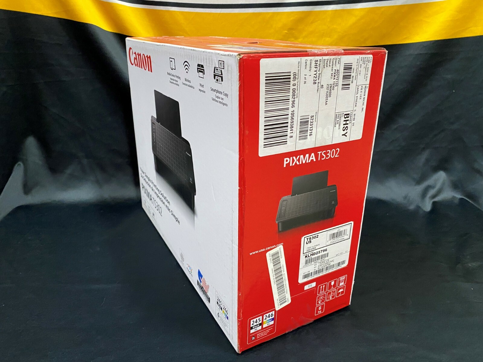 canon pixma ts302 wireless inkjet printer 2321c002