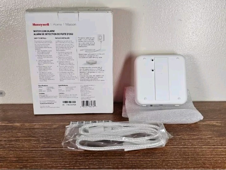 Honeywell Resideo RWD42 Water Leak Detector Alarm With Sensing Cable eBay