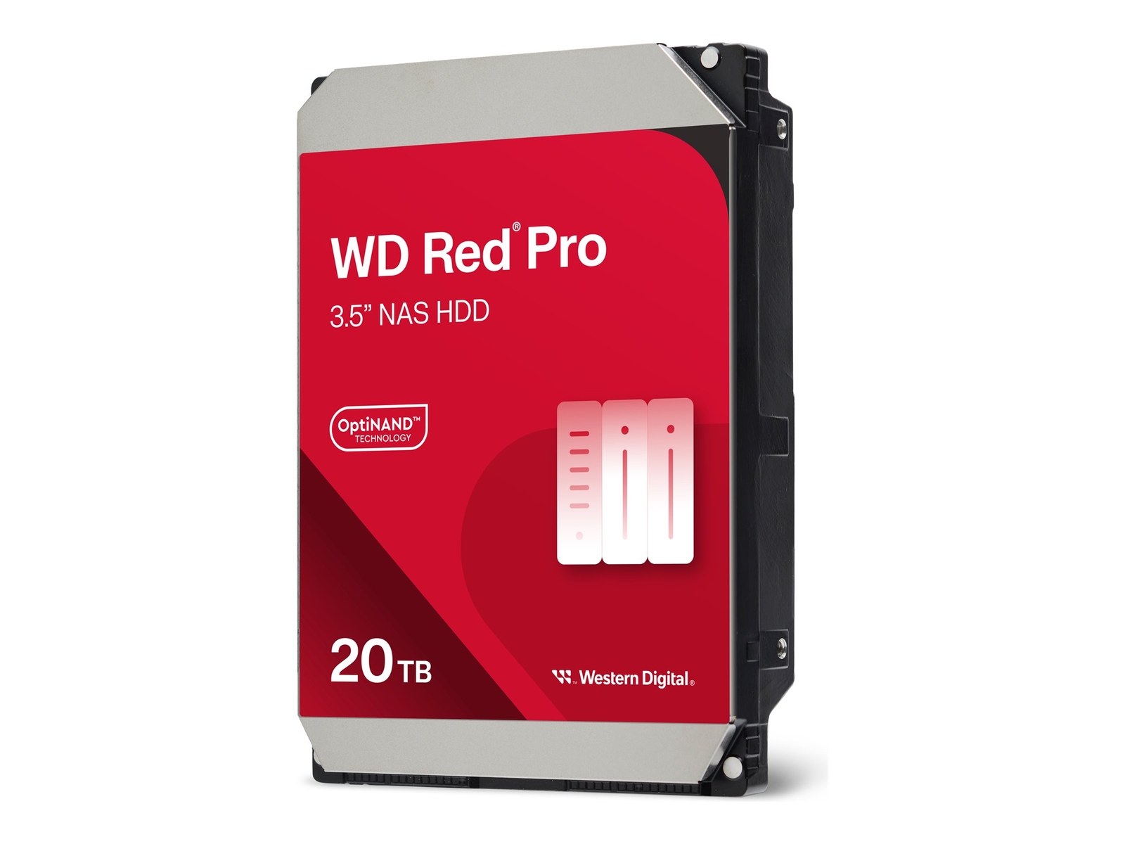 WD Red Plus WD201KFGX 3.5" 20000 GB 7200 Giri/min Disco rigido WD201KFGX