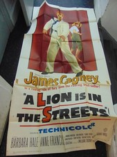 James Cagney A Lion In The Streets Original 3-Sheet Movie Poster #M9620