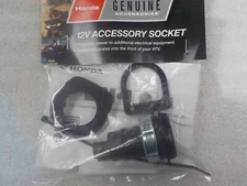 Honda OEM 12v DC Accessory Socket and Wiring SubHarness TRX420 Rancher 2014-2025