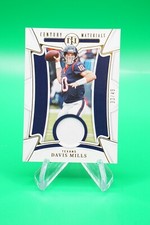 2022 National Treasures Century Materials Gold SP /49 #55 Davis Mills R6220J