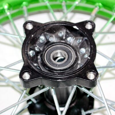 RED 12mm Axle 60/100 - 14 14 Inch Front Wheel Rim Tyre Tire PIT PRO