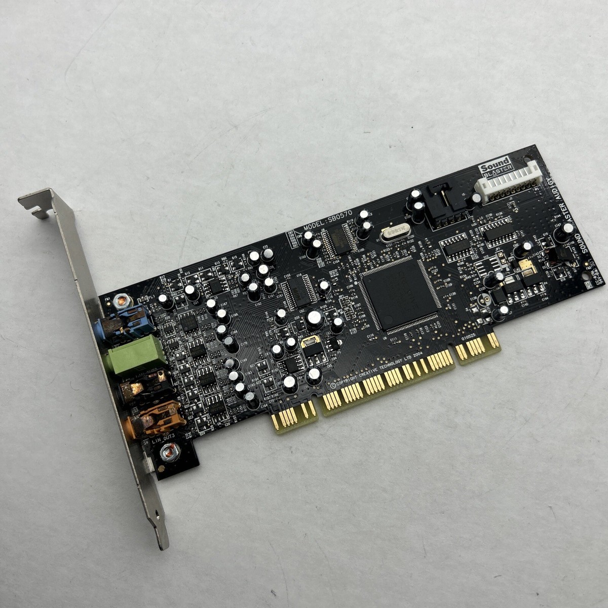 Creative Labs Sound Blaster Audigy PCI Sound Card # SB0570 Vintage