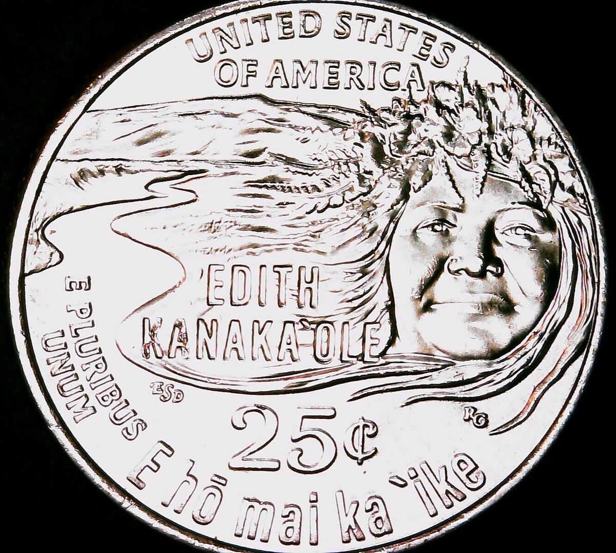 かるた kona 2023-P Edith Kanaka'ole Quarter Error! Die Break, Die Chips