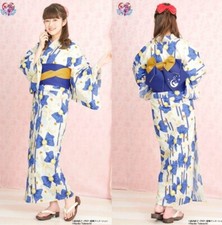 Sailor Moon Yukata Obi Set KIMONO 25th Anniversary Sailor Moon Venus NEW Japan
