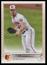 2022 Topps #157 Bruce Zimmermann Gold Star