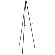 Quartet Heavy-Duty Instant Easel, 63", Supports 10 lbs., Tripod Base black