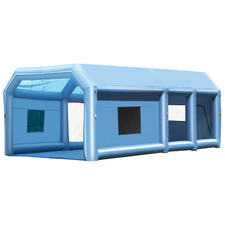 Cabina Verniciatura Gonfiabile Tenda Verniciata 7 x 4 x 2,75 m 750W+480W
