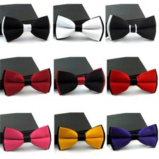 Men Fashion Bow Tie Adjustable Novelty Tuxedo Wedding Party Bowtie Necktie
