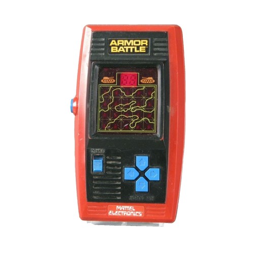Vintage Mattel Electronics Hand Held Soccer Game 1978 Works! Needs