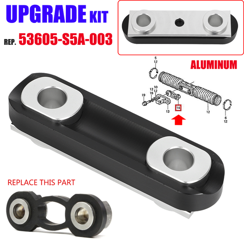 Aluminum Mount Steering Rack Slider Upgrade For Honda Civic Acura RSX ...