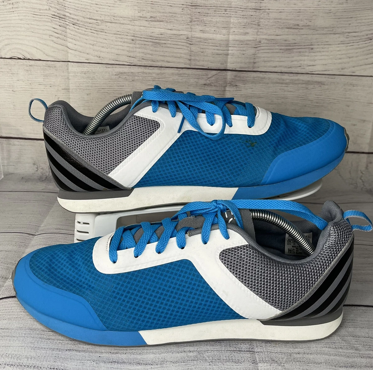 Adidas neo top blue running shoes