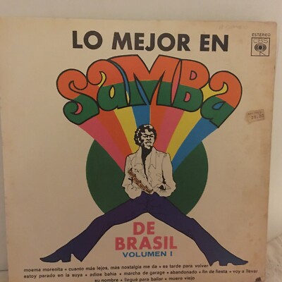 LO MEJOR EN SAMBA  LP   DE BRASIL VOLUMEN 1 , VARIOUS ARTIST