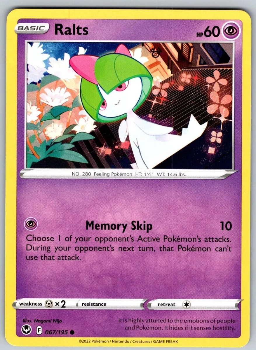 Ralts Pokemon TCG Card 067/195
