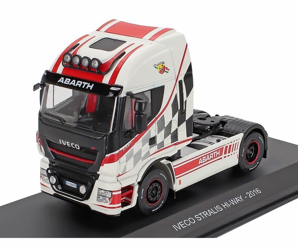 Iveco Fiat Stralis E5 Hi Way Tractor Abarth 2016 1/43 Edicola G1470001-image