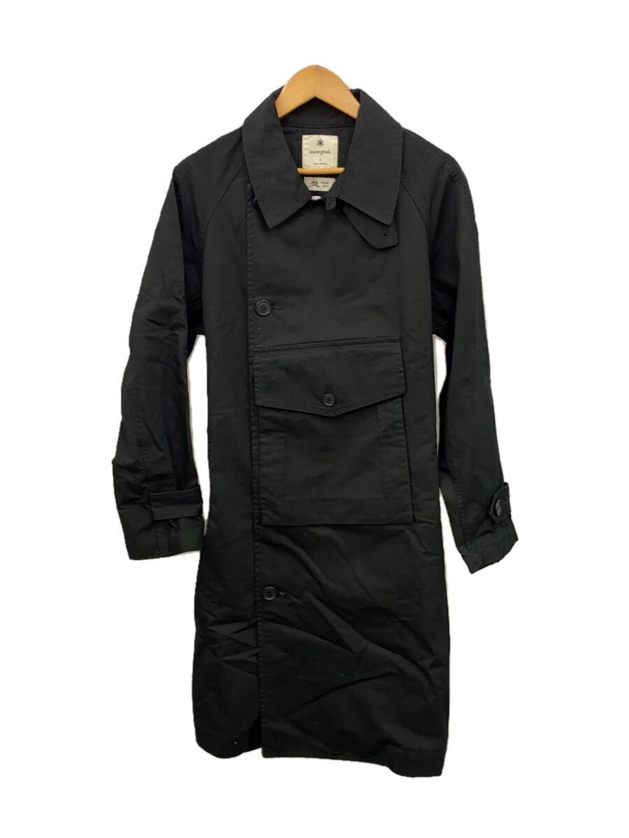 Snow Peak With Tag Takibi Chino Trench Coat S Blk Jk-23Au10802Bk