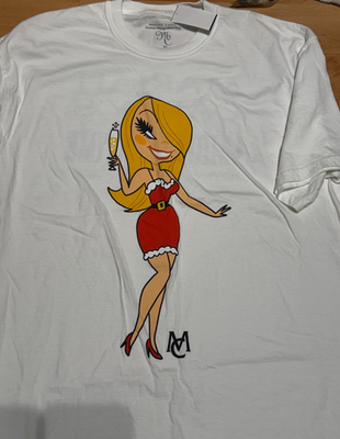 MARIAH CAREY OFFICIAL 2025 CHRISTMASTIME TOUR LAS VEGAS T-SHIRT