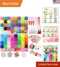 Ultimate 64 Color Rubber Band Bracelet Kit - Perfect Creativity Gift for Kids