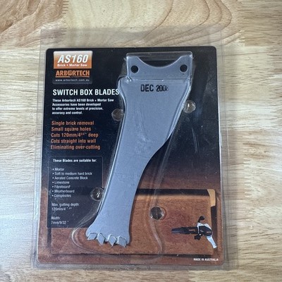 Arbortech AS160 High Performance Switch Box Blades / Brick & Mortar Accessories