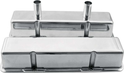 ALLSTAR PERFORMANCE Valve Covers SBC Alum w/Tubes ALL26139
