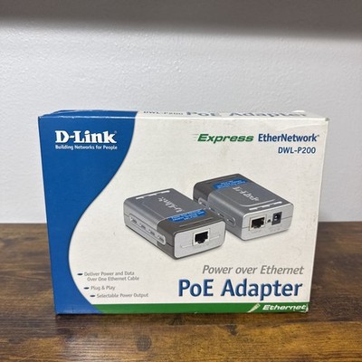 D-Link DWL-P200 Power Over Ethernet Adapter - Express EtherNetwork 