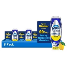 (8 pack) Dawn Platinum Bleach Alternative EZ-Squeeze Dish Soap,  24.3 fl oz